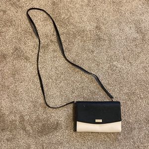 Kate Spade crossbody bag - black & white